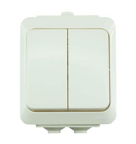 Kytkin 5 kruunu RVT pinta IP44