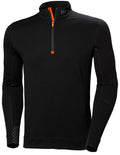 HELLY HANSEN LIFA MERINO HALF ZIP ALUSPAITA MUSTA Lifa®-teknologian ja merinovillan ansioista vaatteeseen saadaan kaksi