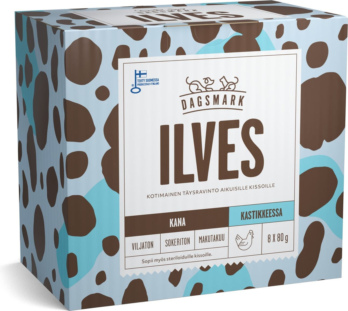 Dagsmark Ilves kanaa kastikkeessa 8x80 g
