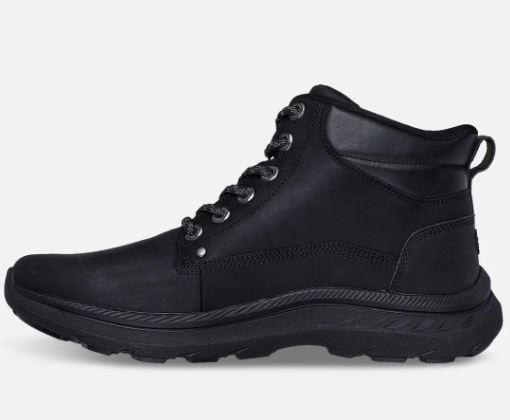 Skechers Miesten Relaxed Fit: Slip-ins: Pollard - Waylon - Black Kohtaa elementit vaivattomalla mukavuudella Skechers Hands