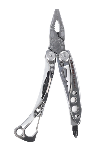 Leatherman Skeletool SX Leatherman Skeletool SX on kompaktin kokoinen monitoimityokalu, joka kulkee napparasti mukana.