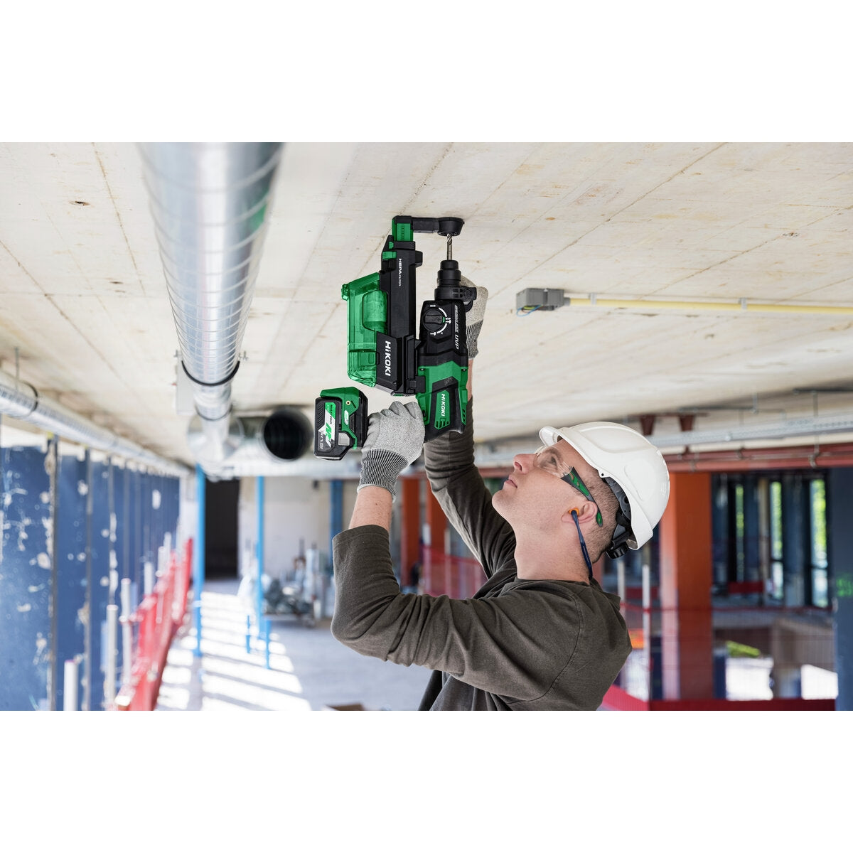 HiKOKI Kombivasara DH36DPE multi volt, runko, hiiliharjaton, hsc