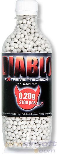 Diablo muovikuulat 0,20 g 2700 kpl
