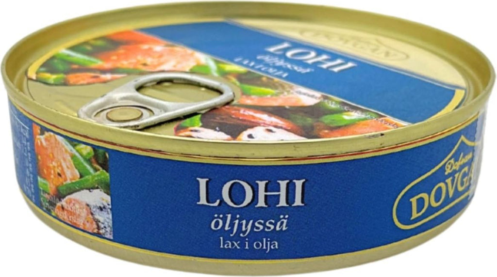Dovgan lohi öljyssä 160 g