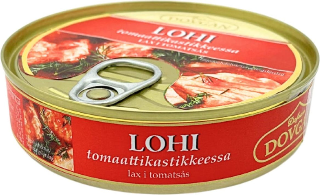 Lohi tomaattikastikkeessa 160 g