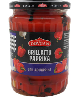 Dovgan Grillattu paprika 530 g/ 295 g