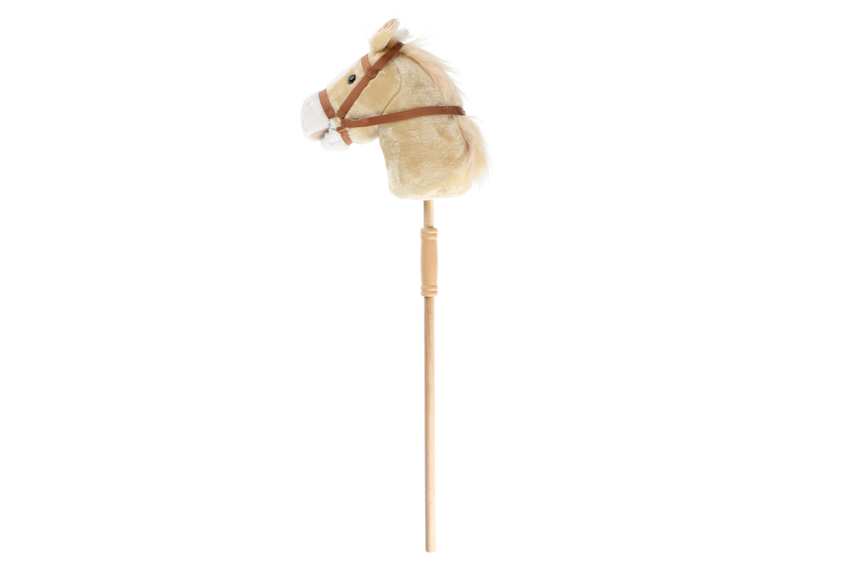 Keppihevonen Beige (irrotettava varsi)