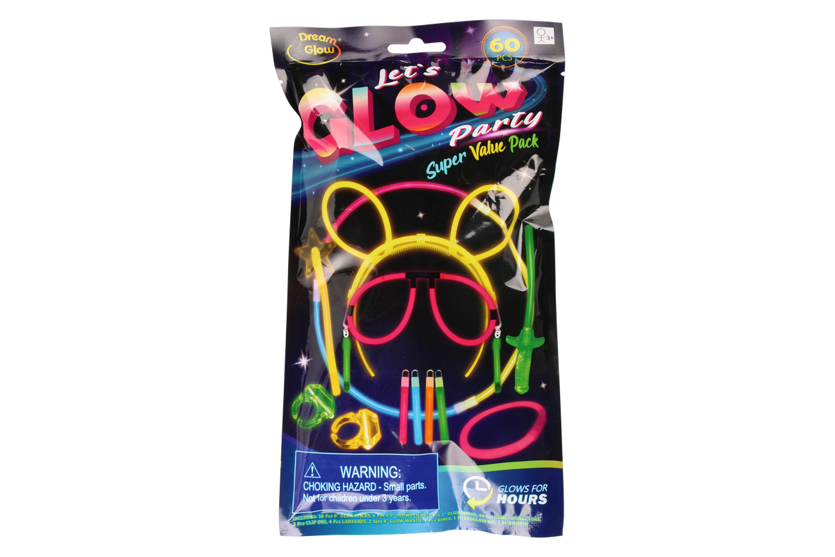 Glow Party Pack 60-osainen