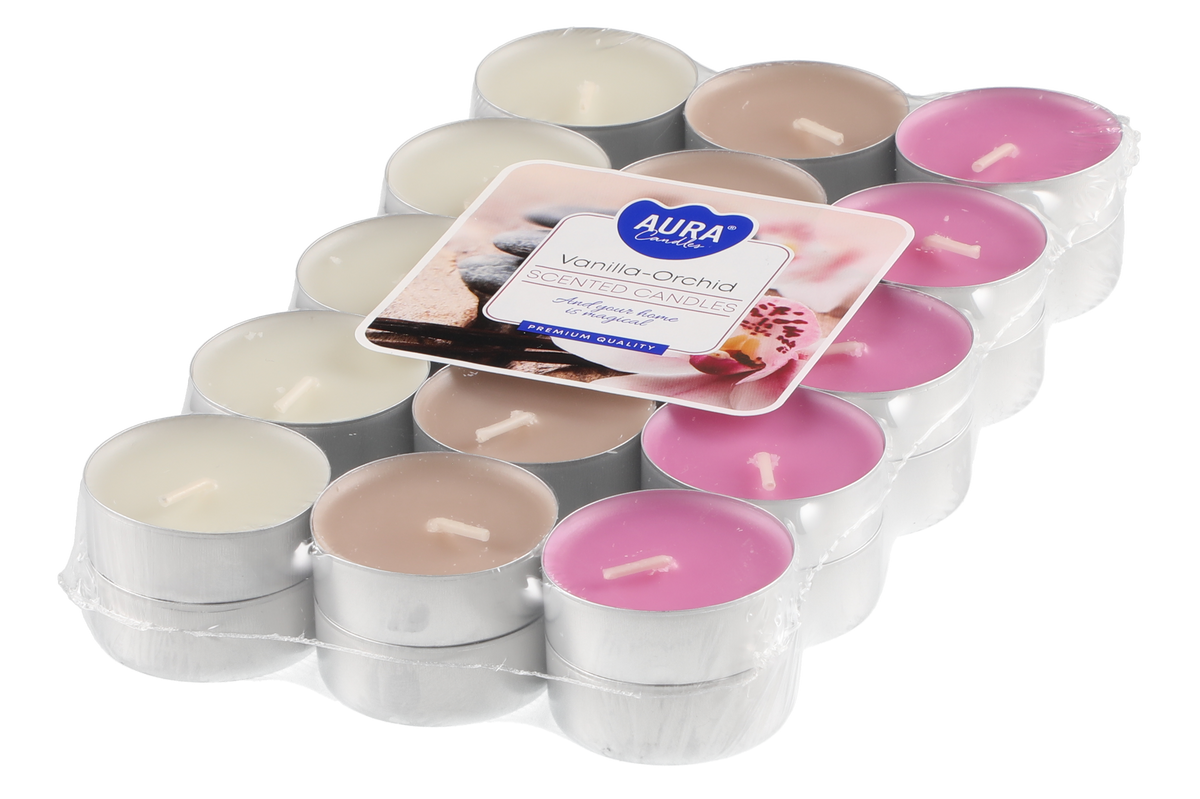 Tuoksulämpökynttilä Vanilla/Orchid 30 kpl/pkt