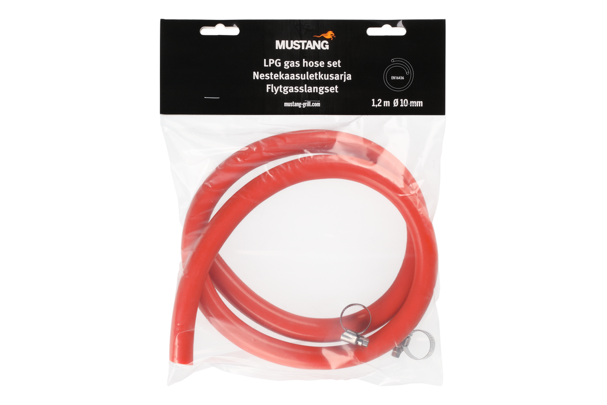 KAASULETKU 1,2 M + LIITTIMET 2 MUSTANG