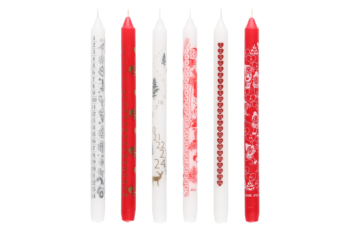 Kruunukynttilä Adventti 30 cm (laj.)