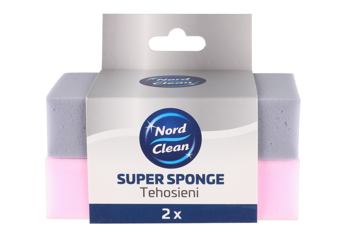 Nord Clean Tehosieni Pink/Harm. 2 kpl