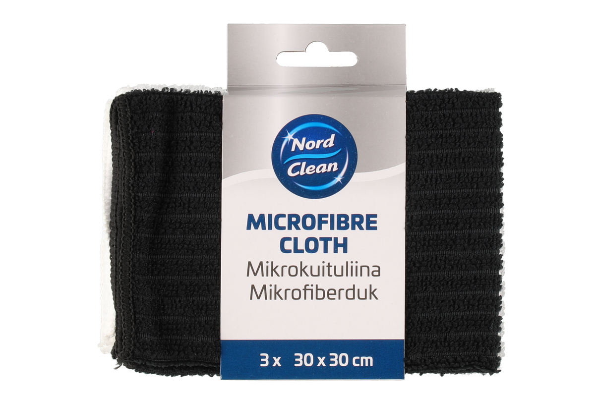 Nord Clean Mikrokuituliina 3 kpl
