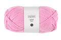 Kehra Lauri Neulelanka vaaleanpunainen 100 g Kerassa 100g, n. 200 metria. Puikot 3.5-4mm, neuletiheys 10cm:lla 18s-19s ja 26