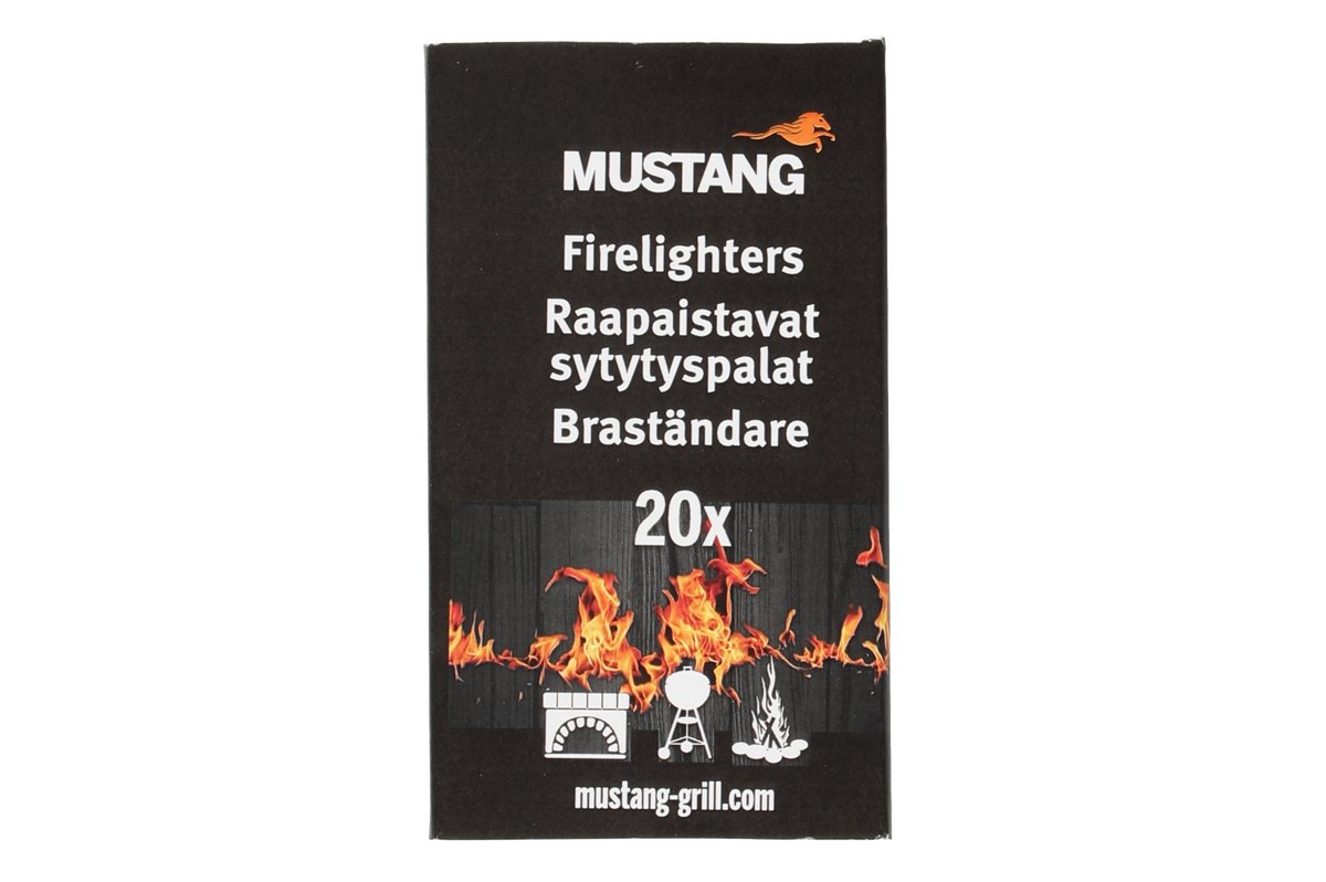 Mustang Raapaistava sytytyspala 20 kpl