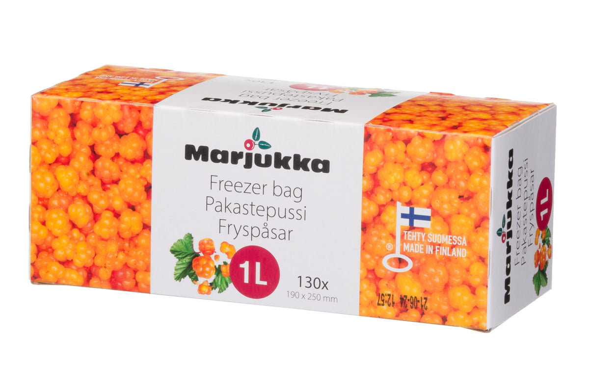 Marjukka Pakastepussit 1 l 130 kpl