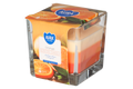Aura Tuoksukynttilä Lasikipossa Orange