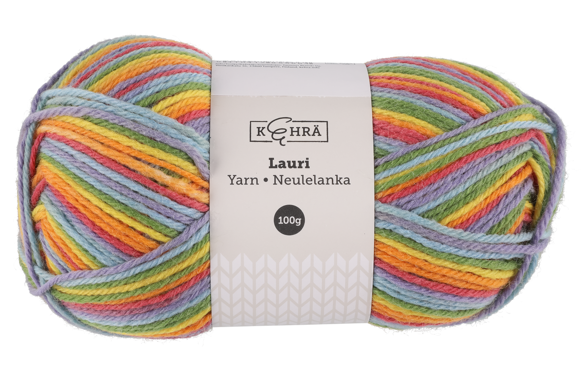 Kehra Lauri Neulelanka multicolor varikas 100 g Kehra Lauri Neulelanka multicolor varikas 100 g