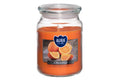 Aura Tuoksukynttilä Lasipurkissa Orange