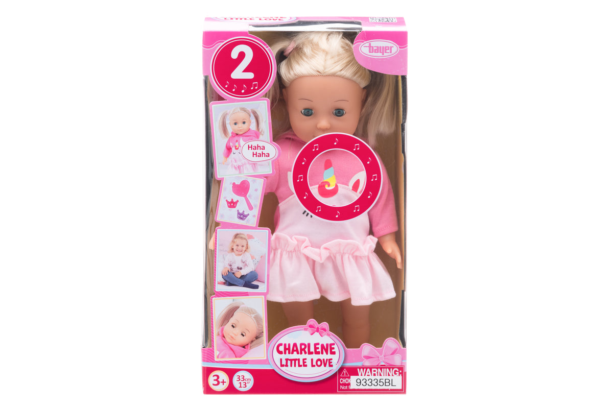 Charlene Little Love Nukke 33 cm äänellä