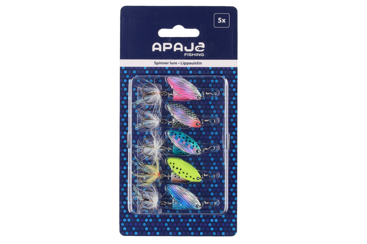 Apaja Lippauistin 5 kpl 6 cm 7 g