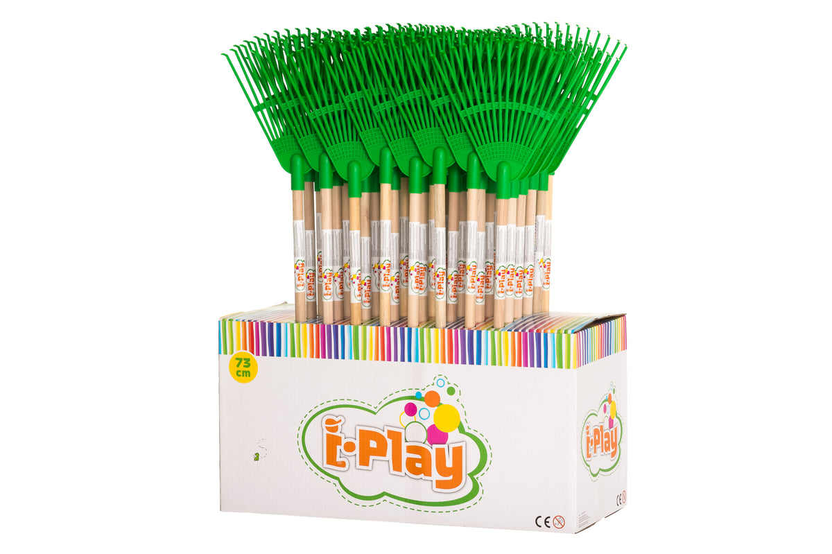 Play Outdoors Harava puuvarrella 73 cm lasten