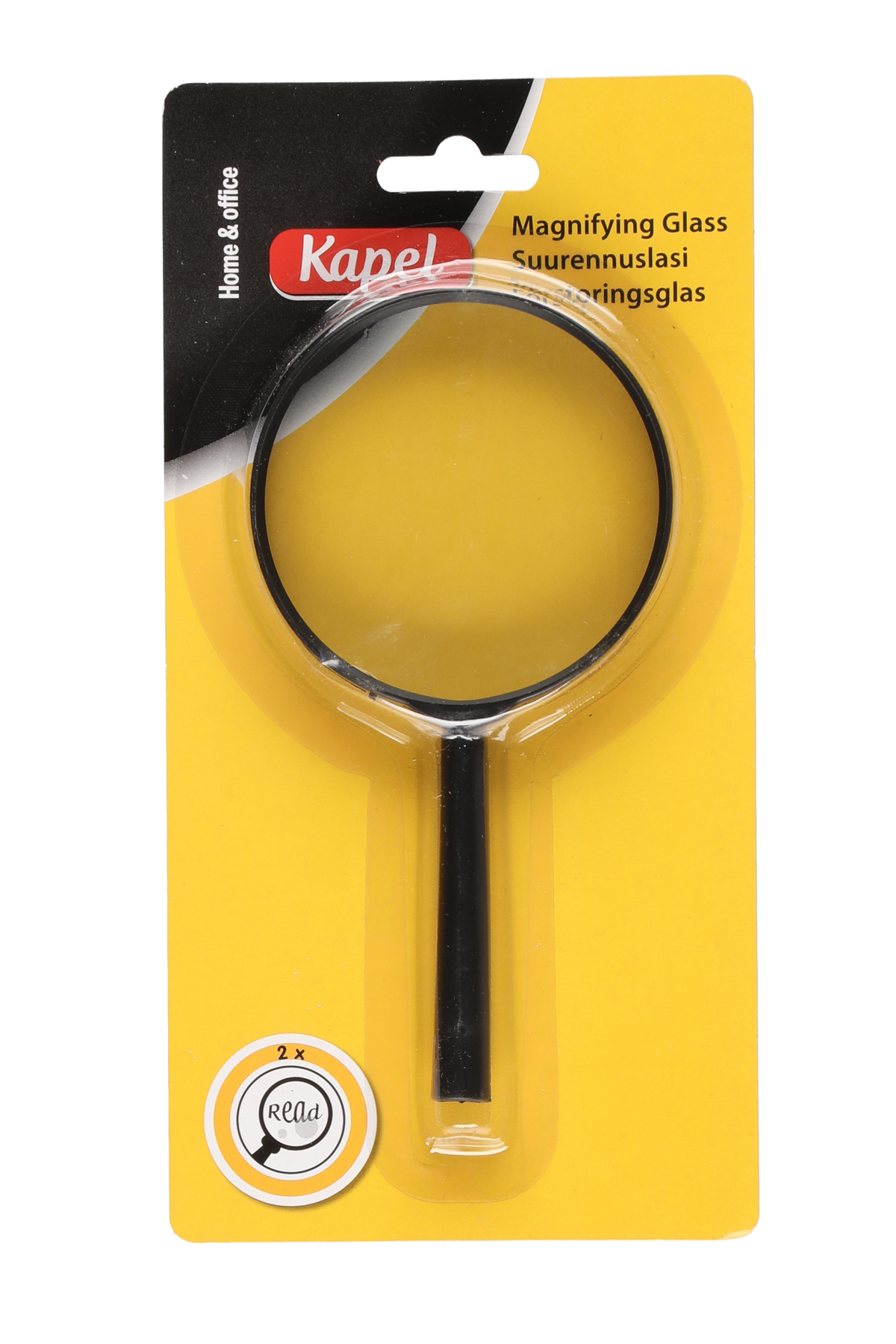 Kapel Suurennuslasi Musta