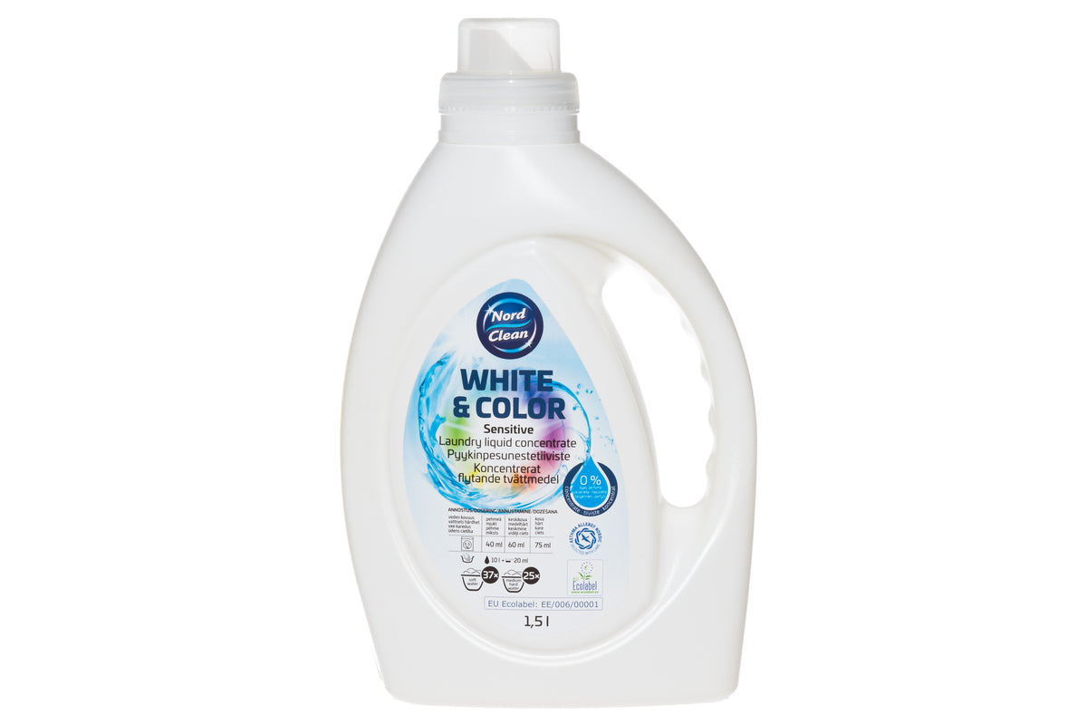 Nord Clean Pyykinpesuneste Hajusteeton 1,5 l