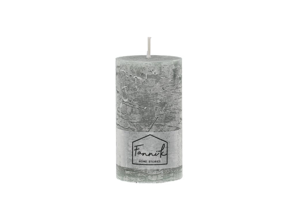 FANNI K KYNTTILA RUSTIC AGAVE GREEN 6,8x12