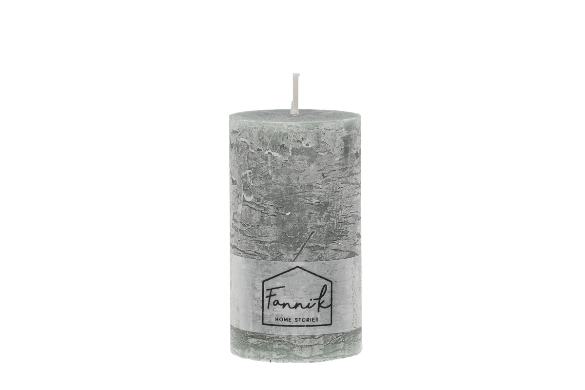 FANNI K KYNTTILA RUSTIC AGAVE GREEN 6,8x12