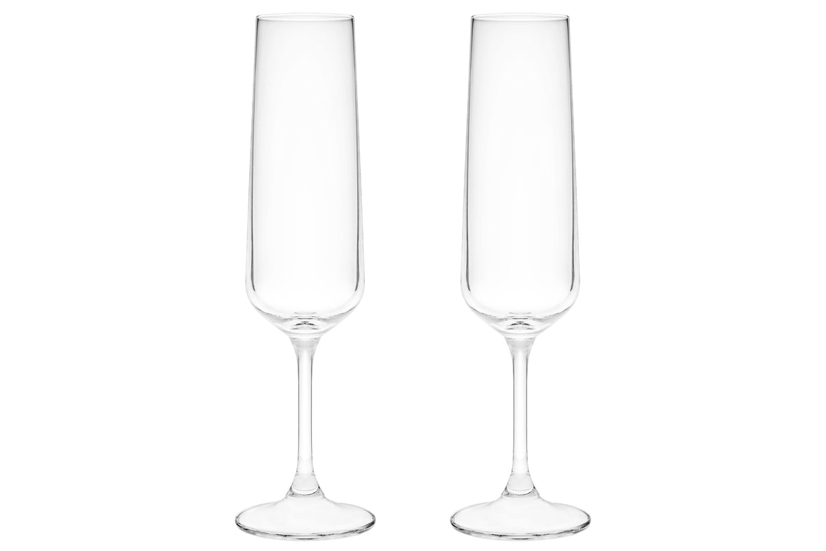 Maku samppanjalasi 2kpl 20,5cl -Shampanjalasissa ohut huulireuna ja saumaton jalka. -Tilavuus 20,5 cl. -Konepesunkestava.