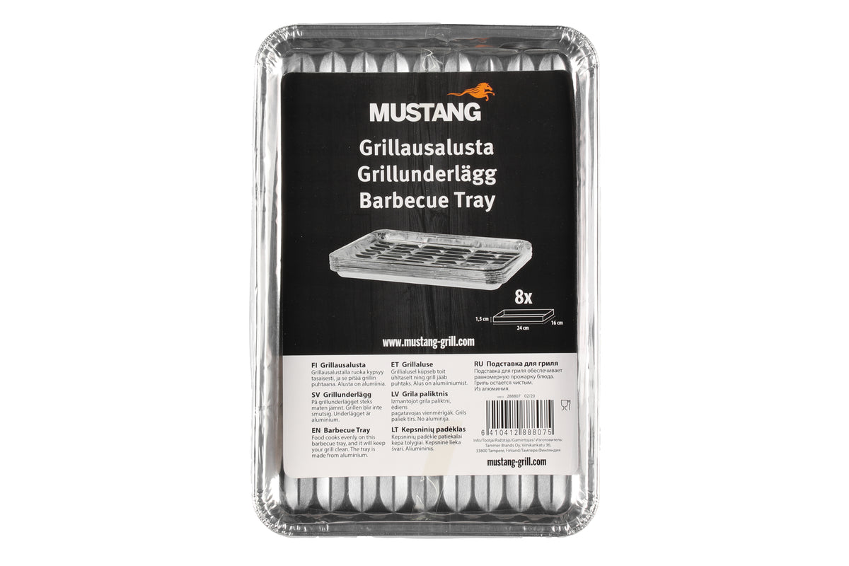 Mustang Grillausalusta Mini 8kpl