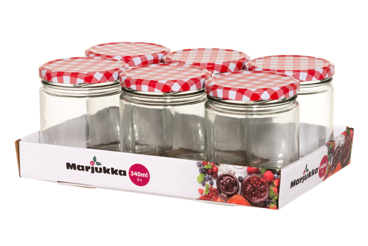 Marjukka Hillopurkki 6 kpl 340 ml
