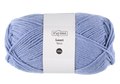 Kehra Lauri Neulelanka taivaansininen 100 g Kerassa 100g, n. 200 metria. Puikot 3.5-4mm, neuletiheys 10cm:lla 18s-19s ja 26