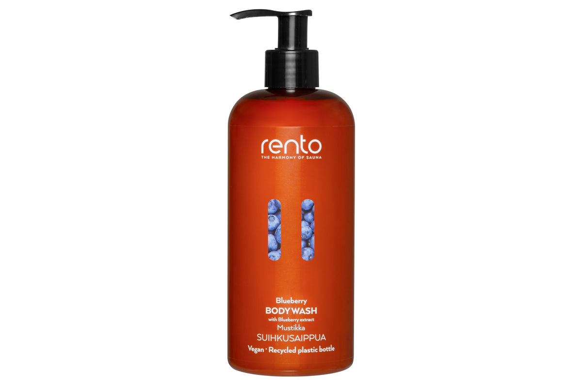Rento Mustikka Suihkusaippua 400 ml