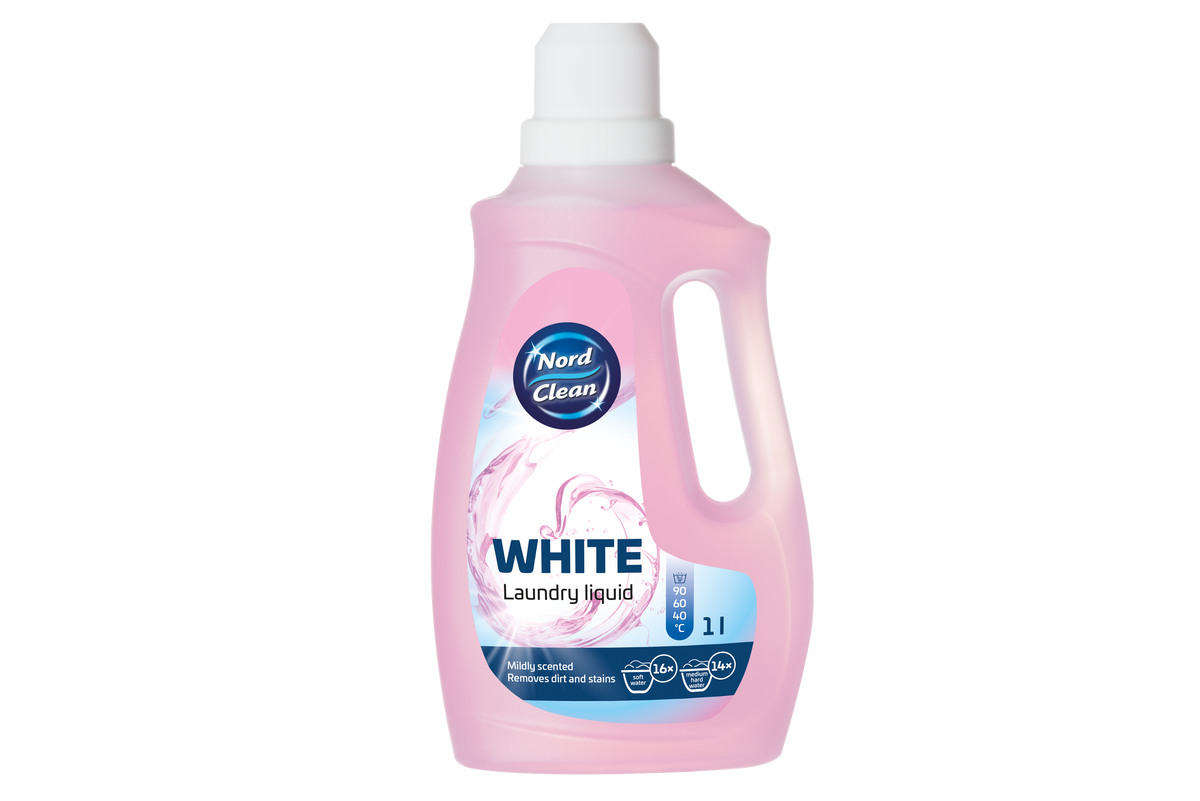 Nord Clean Pyykinpesuneste Valko 1 l