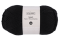 Kehra Lauri Neulelanka musta 100 g Kerassa 100g, n. 200 metria. Puikot 3.5-4mm, neuletiheys 10cm:lla 18s-19s ja 26 krs,