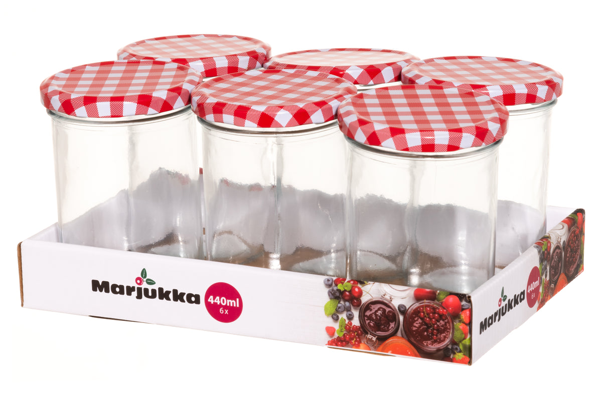 Marjukka Hillopurkki 6 kpl 440 ml