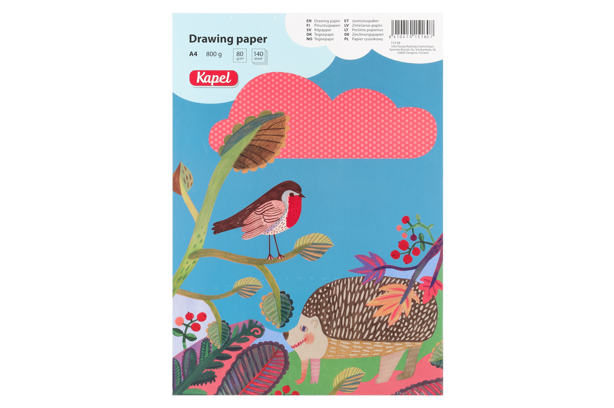 Piirrustuspaperi A4 (800 g)