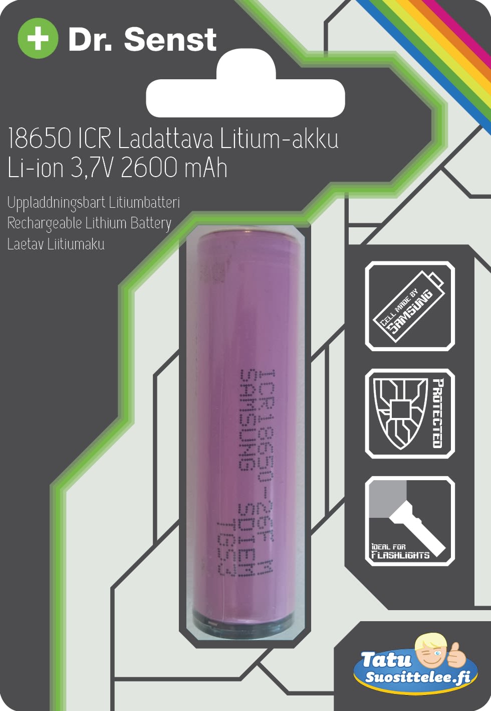 Litium-akku 2600 mah