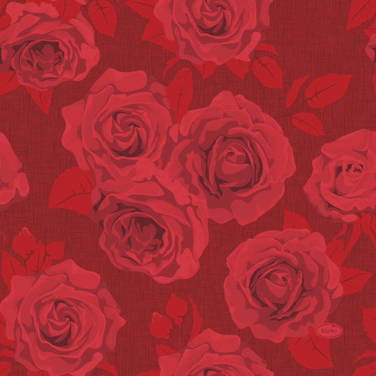 Duni Servetit 33 cm Rich Roses