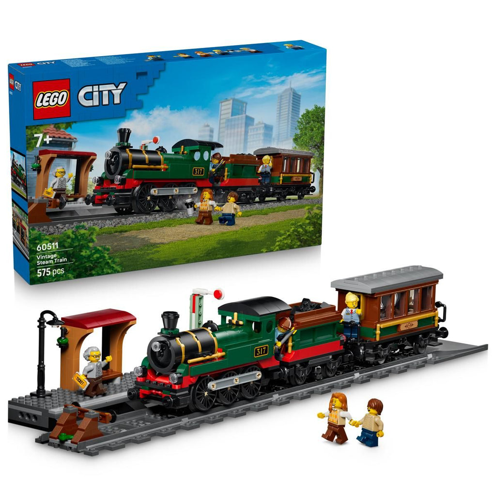 Lego Vanhanaikainen höyryjuna