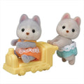 Sylvanian families Huskykaksoset Sylvanian Families huskykaksoset Jeremy ja Amber ovat tosi leikkisia ja hauskoja. Jeremy