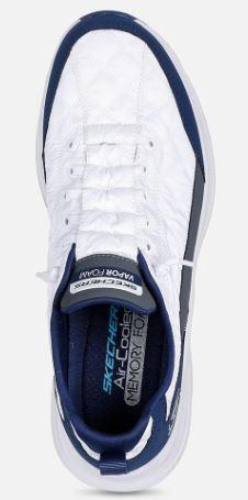 Skechers miesten Slip-ins: Contour Foam - Cozy Fit - Valkoinen Anna jalkojesi nauttia vaivattomasta mukavuudesta Skechers