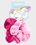 Scrunchies 2 kpl Pink