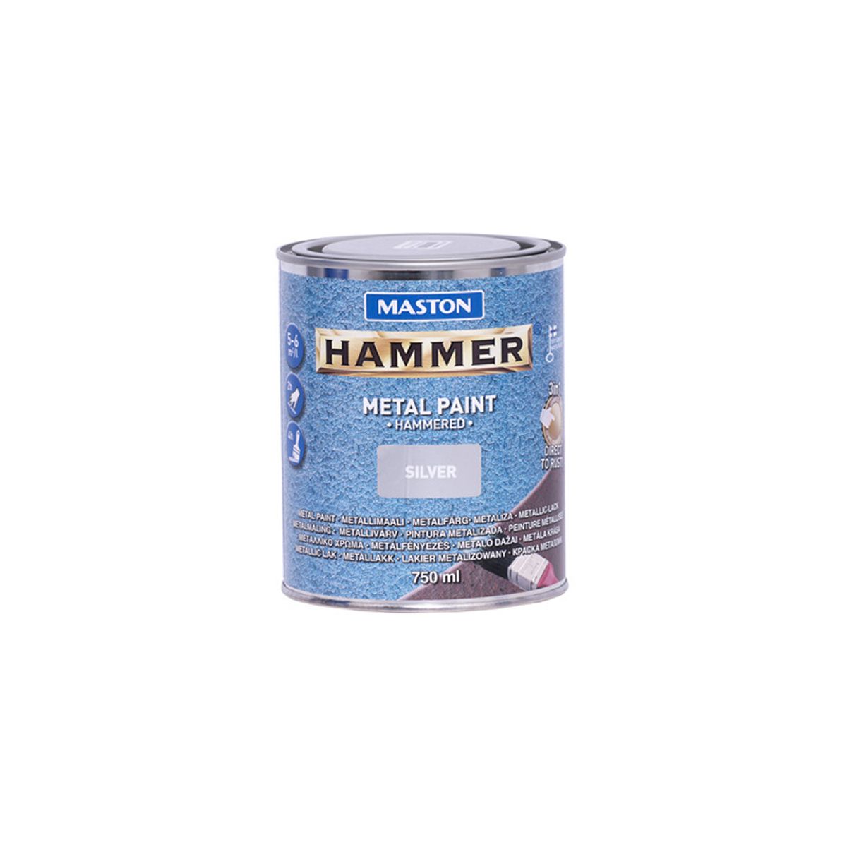 Maali Hammer Vasaralakka hopea 750 ml