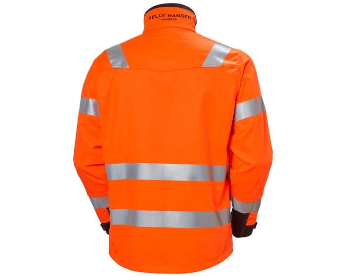 Helly Hansen Workwear takki alna 2.0 fl.oranssi lk3 Alna 2.0 -takissa on kaksi etutaskua seka kaksi rintataskua YKK