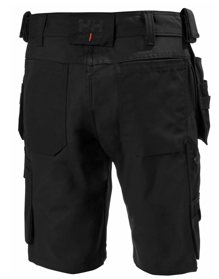 Helly Hansen Work Wear Oxford Riipputaskushortsit musta