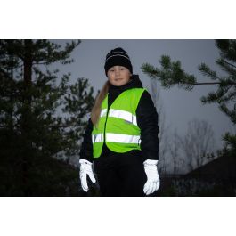 Atom Lasten Vihreä Heijastinliivi  L (vetok.)