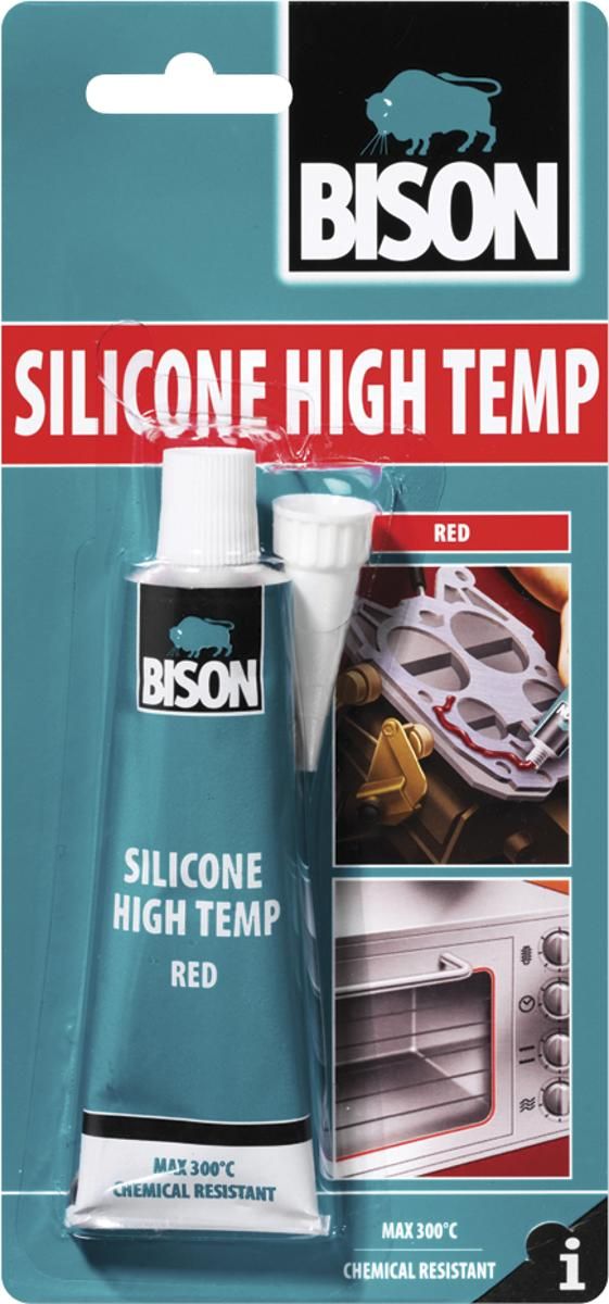 Bison Silikoni High Temp +300C 60 ml (ip-pkt)
